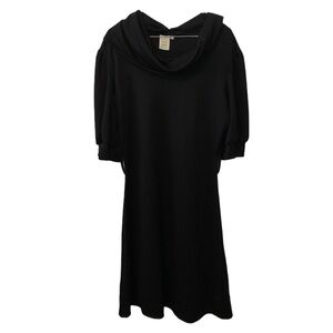 Shabby Apple Black Dress Short Sleeve